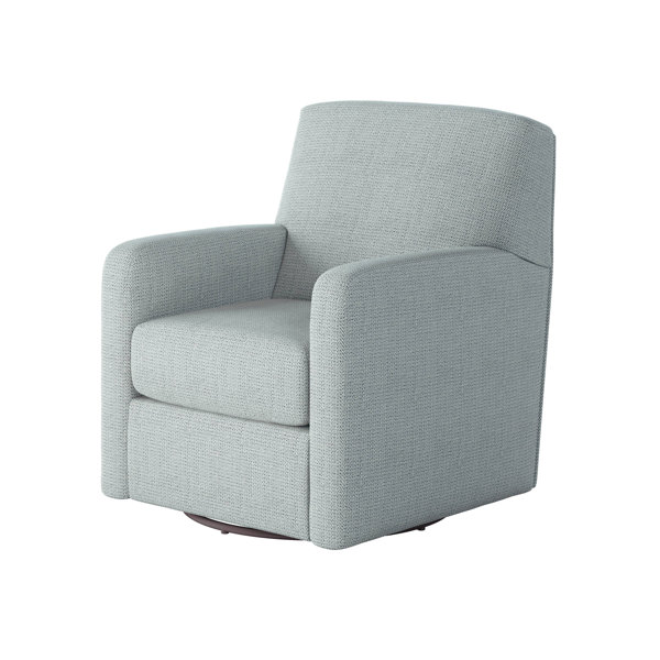 Ebern Designs Tashnim Upholstered Swivel Barrel Chair Wayfair